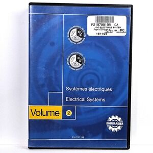 Bombardier BRP Electrical System Vol 2 Training DVD Technical Manual 219 700 198